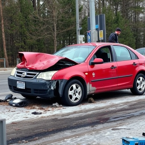 car crash damage