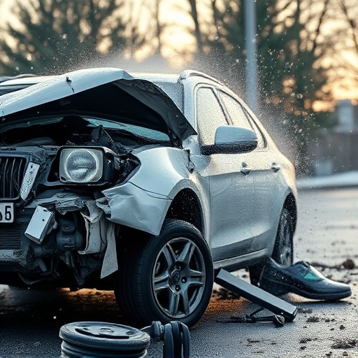 car crash damage