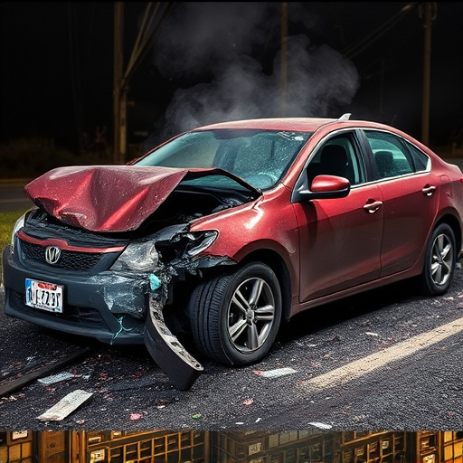 car crash damage