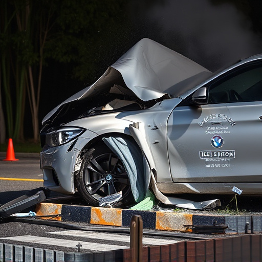 car crash damage