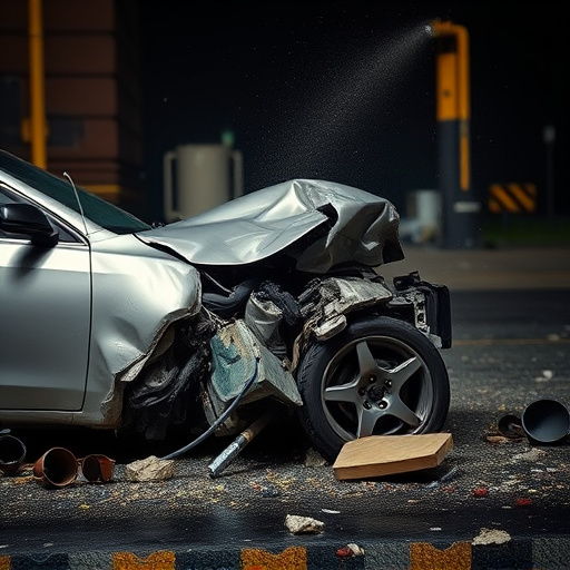 car crash damage