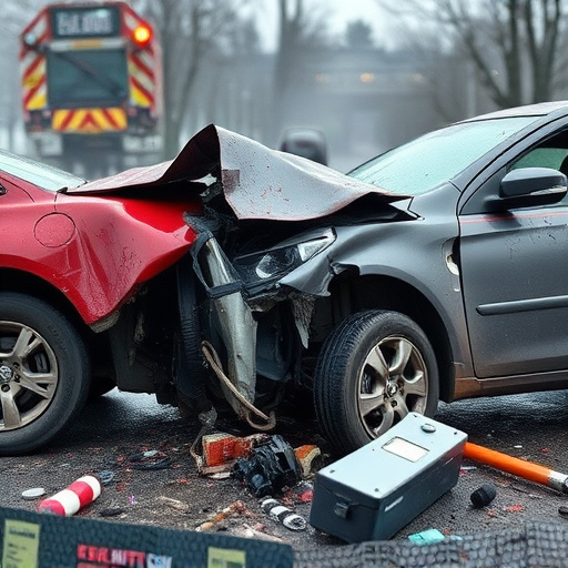 car crash damage