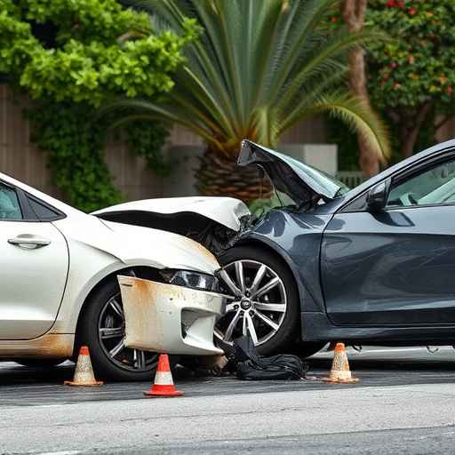 car crash damage
