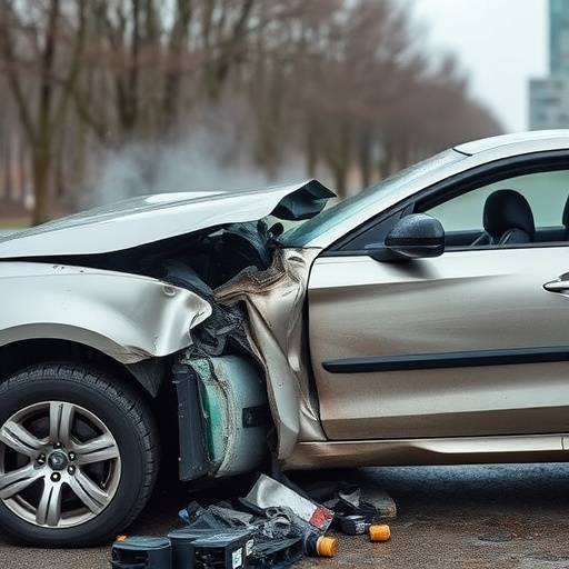 car crash damage
