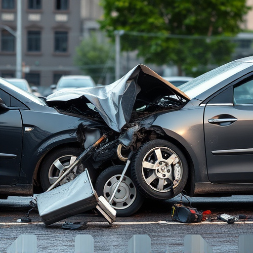 car crash damage