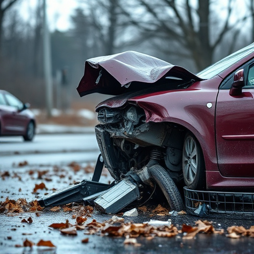 car crash damage