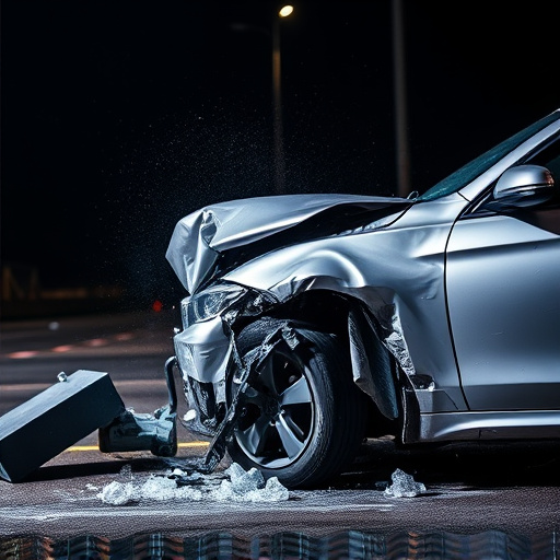car crash damage
