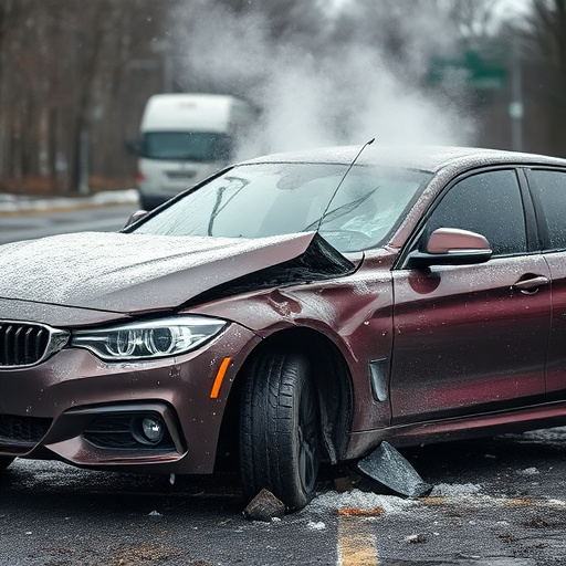 car crash damage