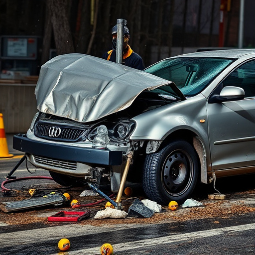 car crash damage