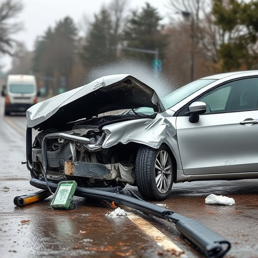 car crash damage