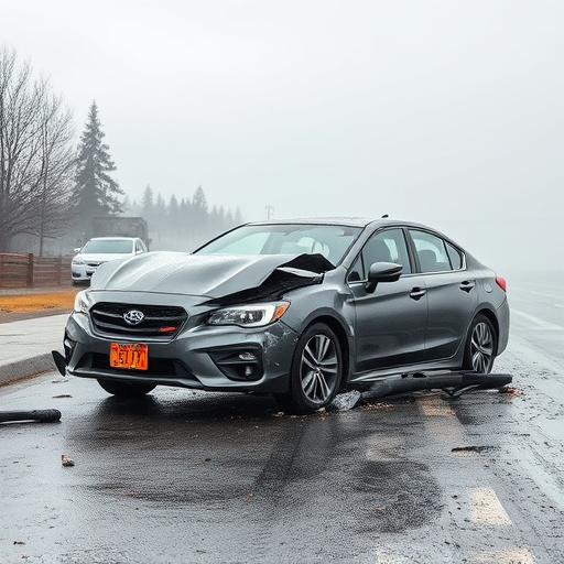 car crash damage