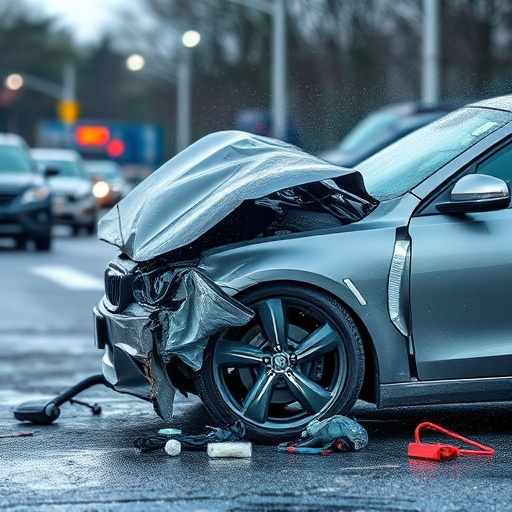 car crash damage