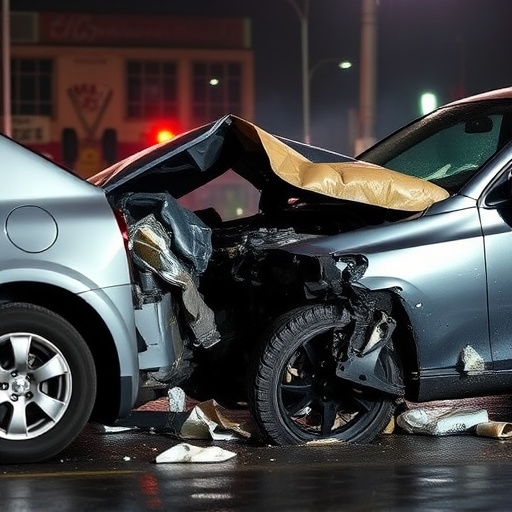 car crash damage