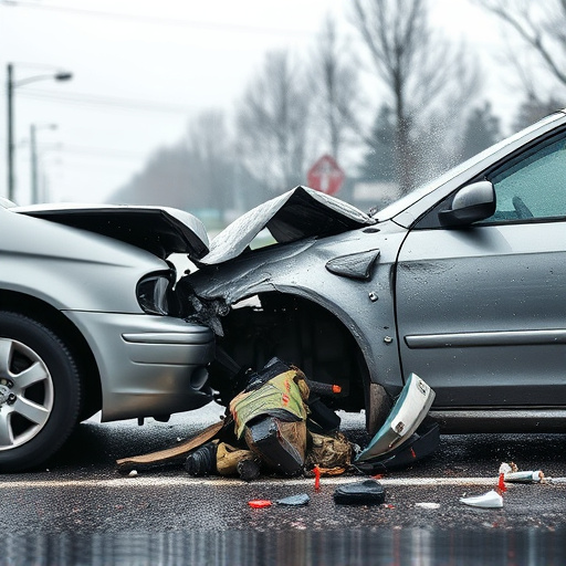 car crash damage