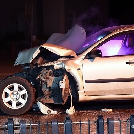 car crash damage
