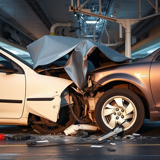 car crash damage