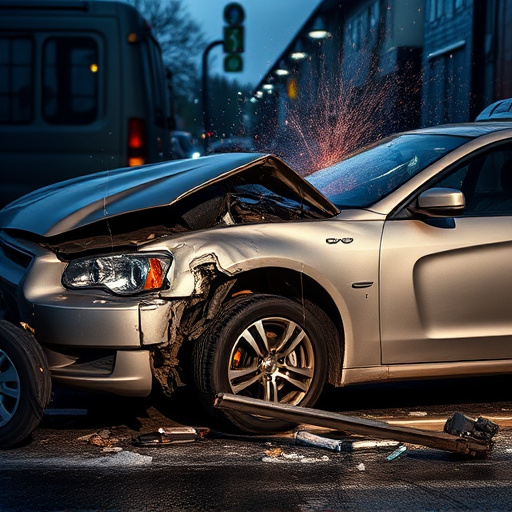 car crash damage
