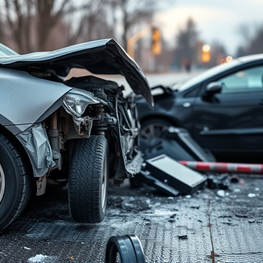car crash damage