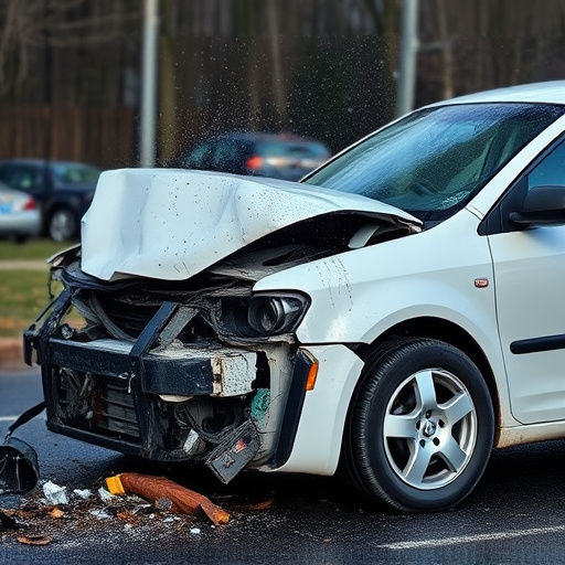 car crash damage