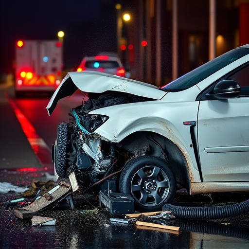 car crash damage