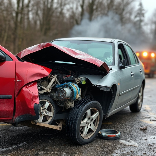 car crash damage