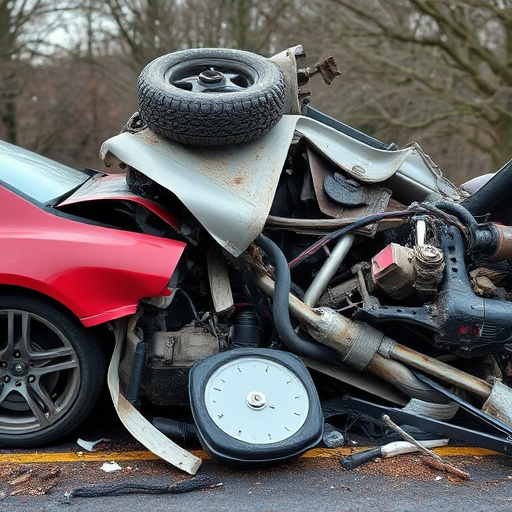 car crash damage