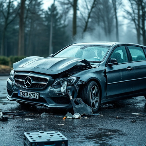 car crash damage