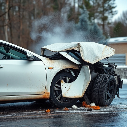 car crash damage