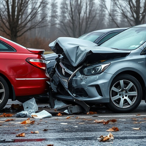 car crash damage