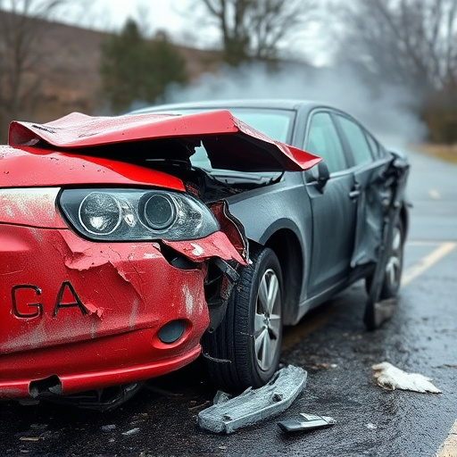 car crash damage
