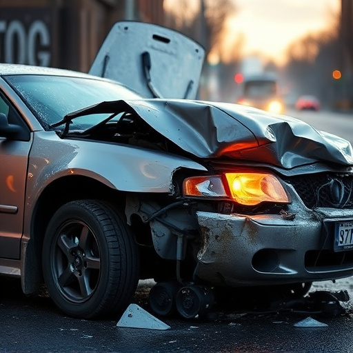 car crash damage