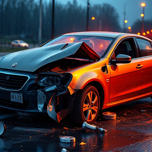 car crash damage