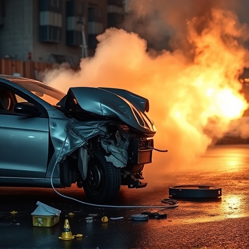 car crash damage