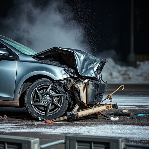 car crash damage