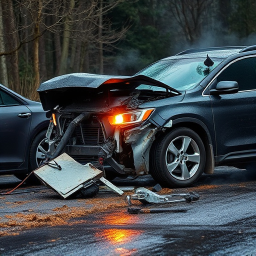 car crash damage
