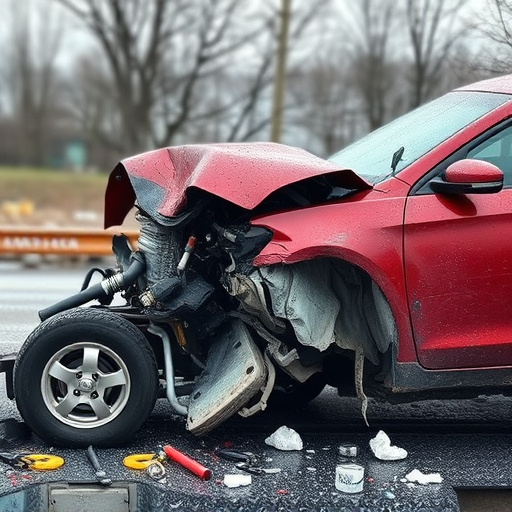 car crash damage