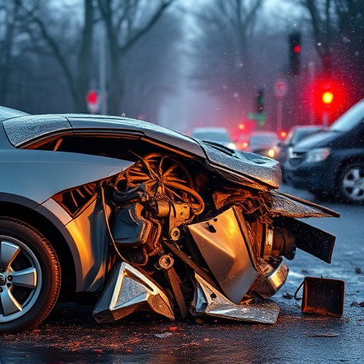 car crash damage