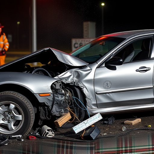 car crash damage