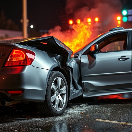 car crash damage