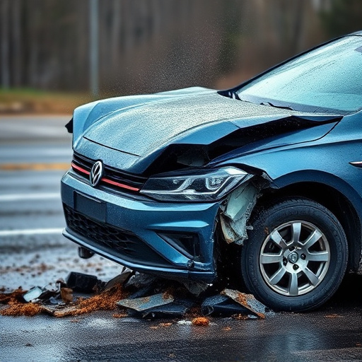 car crash damage