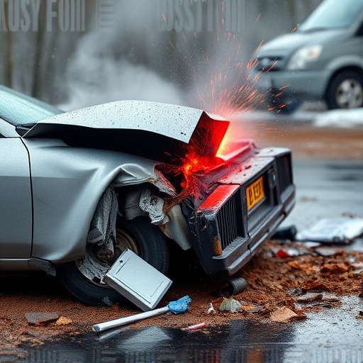 car crash damage