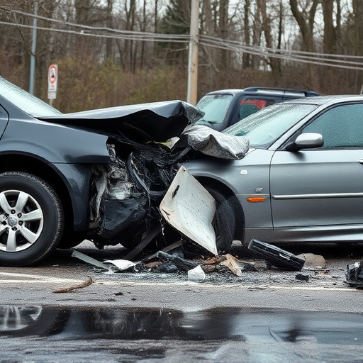 car crash damage