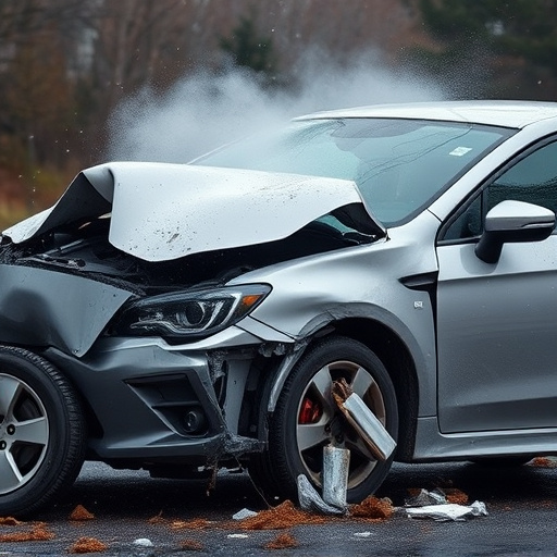 car crash damage