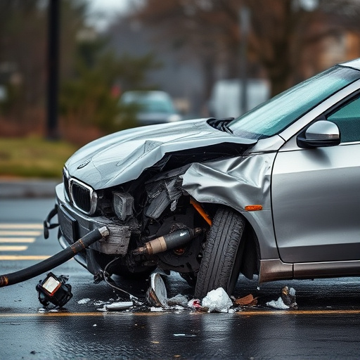 car crash damage