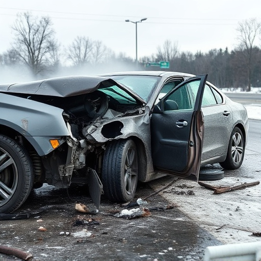 car crash damage