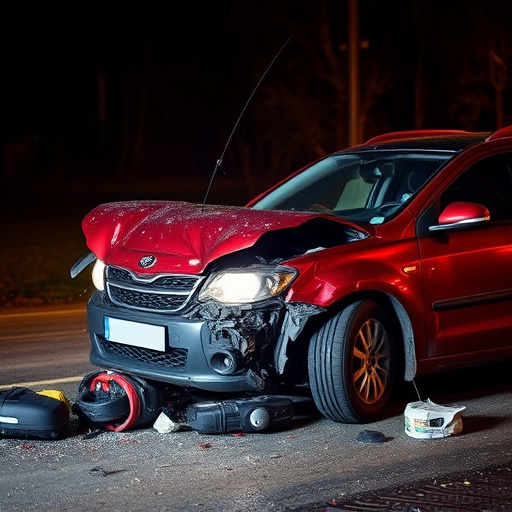 car crash damage