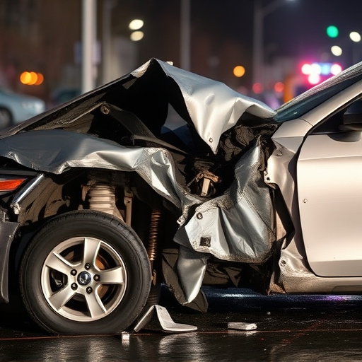 car crash damage