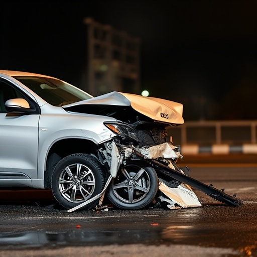 car crash damage