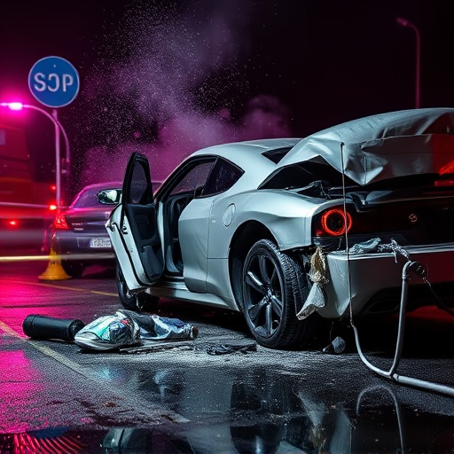 car crash damage
