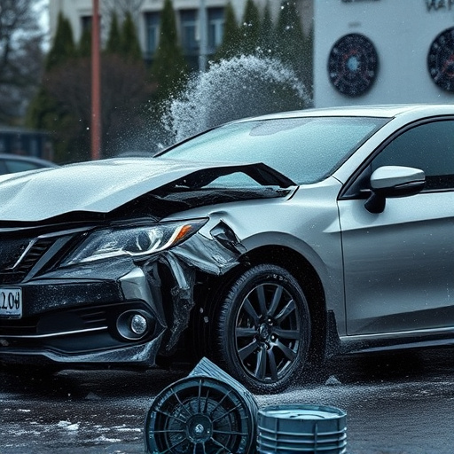 car crash damage